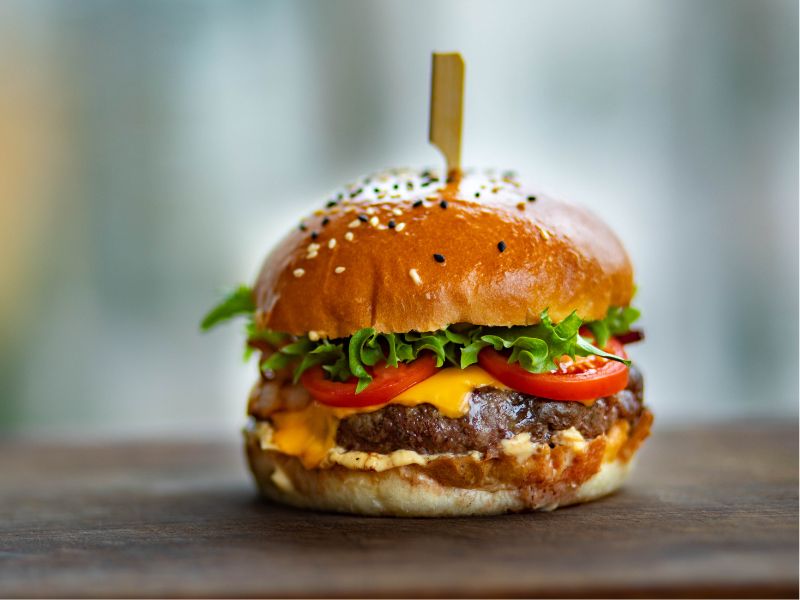 Short rib burger